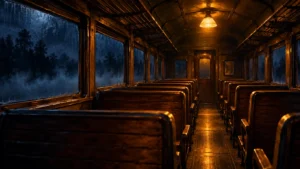 passengers carrying regret aboard the train
